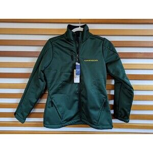 Oregon Ducks Green Softshell Jacket NWT Women's Small